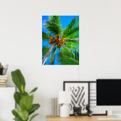 Poster (18" x 24") Palm Tree Vanuatu (Heimbüro)