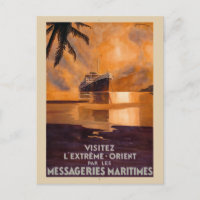 Poster 1931 im extremen Orient im Fernen Osten