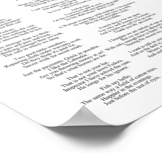 Poster 19 Traumkunst (Ecke)