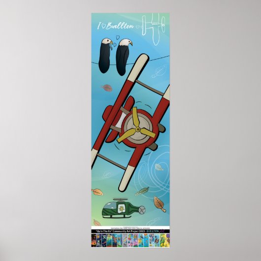 Poster 2025 - Geschrieben im Himmel (Vorne)