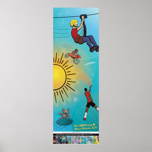 Poster 2025 - Sporty Sky (Vorne)