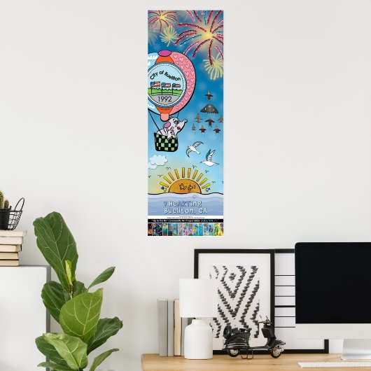 Poster 2025 - Über dem Meer (Heimbüro)