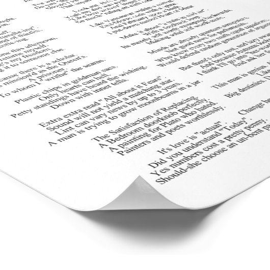 Poster 20 Traumkunst (Ecke)