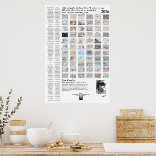 Poster 20 Traumkunst (Küche)