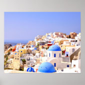 Poster 20" x 16" - Santorin (Vorne)