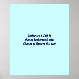 Poster 20" X 24" Leere Bild und Text hinzufügen