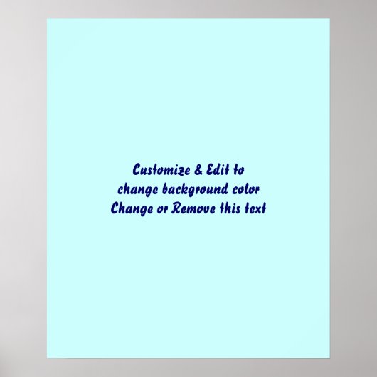 Poster 20" X 24" Leere Bild und Text hinzufügen (Vorne)