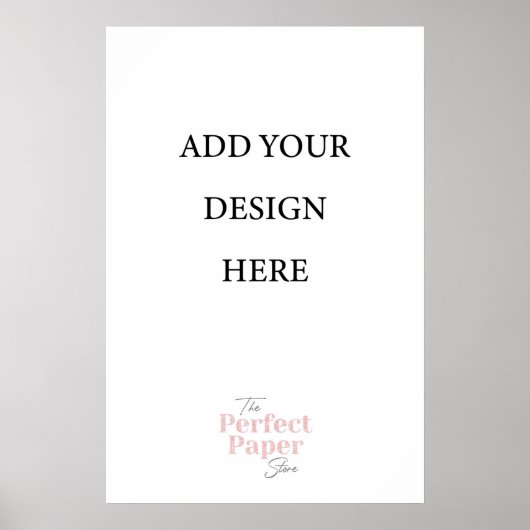 Poster 20 x 30 Zoll Vorlage (Vorne)