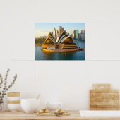 Poster (24"x18") Sydney Opera House Australien (Küche)