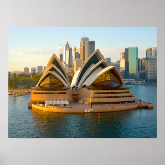 Poster (24"x18") Sydney Opera House Australien (Vorne)
