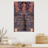 Poster 24" x36" Vintage Liebe Nr.02 (Küche)