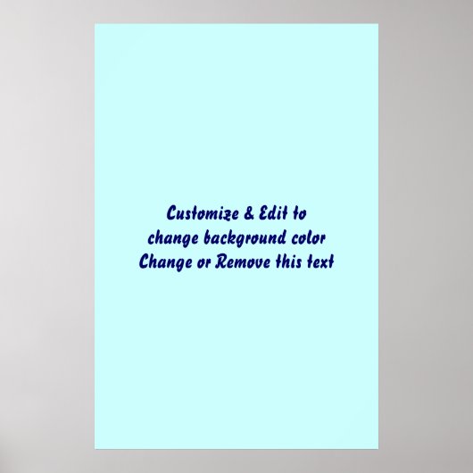 Poster 24" X 36" Leere Bild und Text hinzufügen (Vorne)