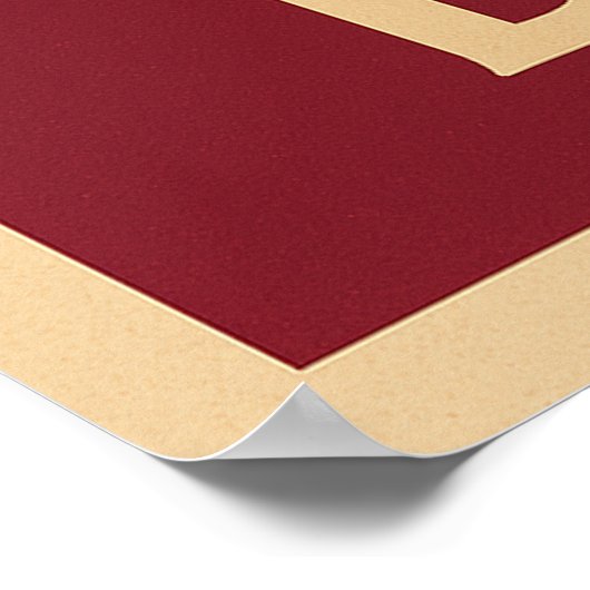 Poster 27, Bühne Legend, Vintag (Ecke)