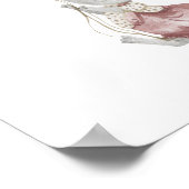 Poster 30,5x40,6cm - Kleine Maus mit Balloons (Ecke)