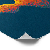 Poster 38, Tune In, Vintage Kunst (Ecke)