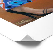 Poster 45,72x60,96cm: A Dama von Flavio Rossi (Ecke)