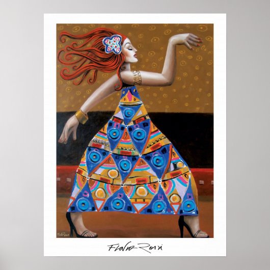 Poster 45,72x60,96cm: A Dama von Flavio Rossi (Vorne)