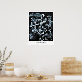 Poster 45,72x60,96cm: Jazz von Flavio Rossi (Küche)