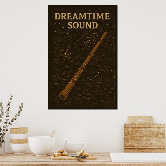Poster 46, Dreamtime Sound, Vintag Art (Küche)
