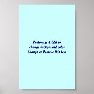 Poster 4" X 6" Leere hinzufügen