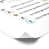 Poster 5 Elemente Chinesische Medizin (Ecke)