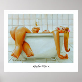 Poster 60,96x50,80cm : Champagner