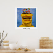 Poster 60,96x60,96cm: Felicidade von Flavio Rossi (Küche)