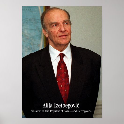 Poster A3 - Alija Izetbegovic (Vorne)