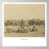 Poster "A Mumblety Peg Game" (Vorne)