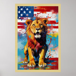 Poster Abs. 2505 Lion