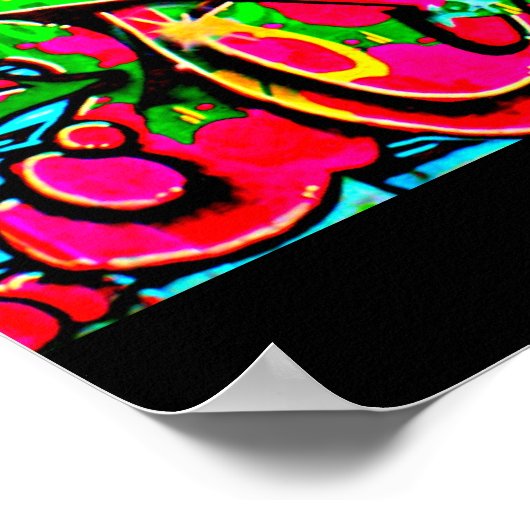 Poster-Abstrakt/Misc-Graffiti Gallery 13 Poster (Ecke)