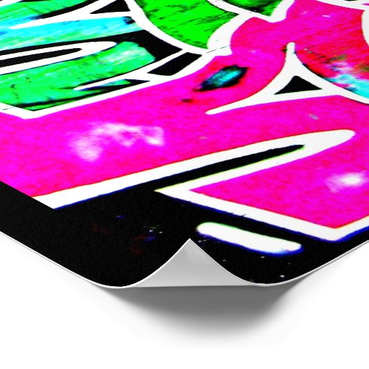 Poster-Abstrakt/Misc-Graffiti Gallery 14 Poster (Ecke)