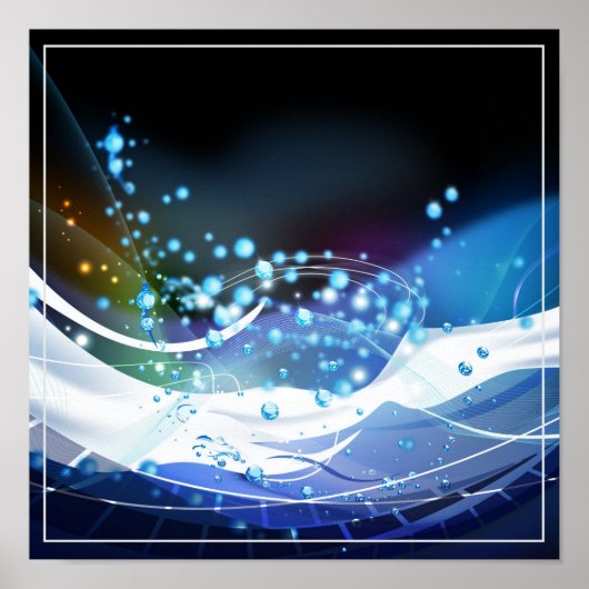 Poster-Abstrakt Poster (Vorne)