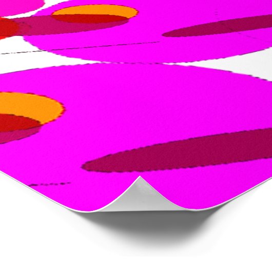 Poster: Abstrakt / Psychedelisch Poster (Ecke)