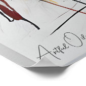 Poster | Abstrakte Kunst | AI-Inhalt (Ecke)