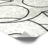 Poster abstrakter Hintergrund (Ecke)