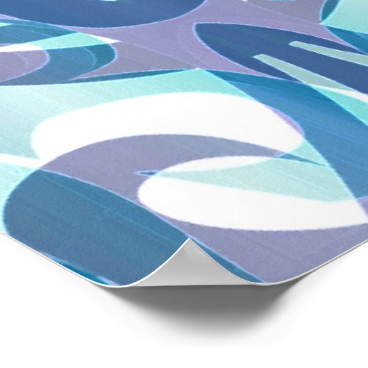 Poster abstrakter Hintergrund (Ecke)