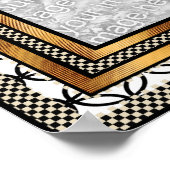 Poster "ADD Your Photo" Art Deco Frame (Ecke)