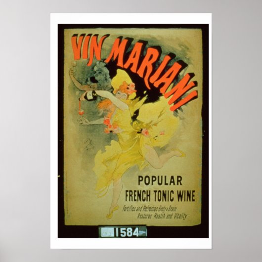Poster advertising 'Mariani Wine, Popular French T (Vorne)