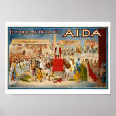 Poster Aida Opera 1898 (Vorne)