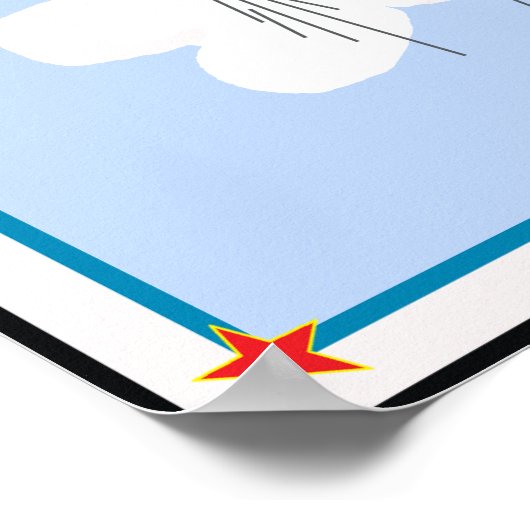 POSTER AIRPLANE (Ecke)