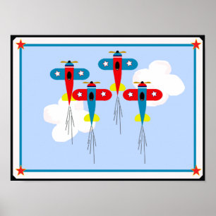 POSTER AIRPLANE