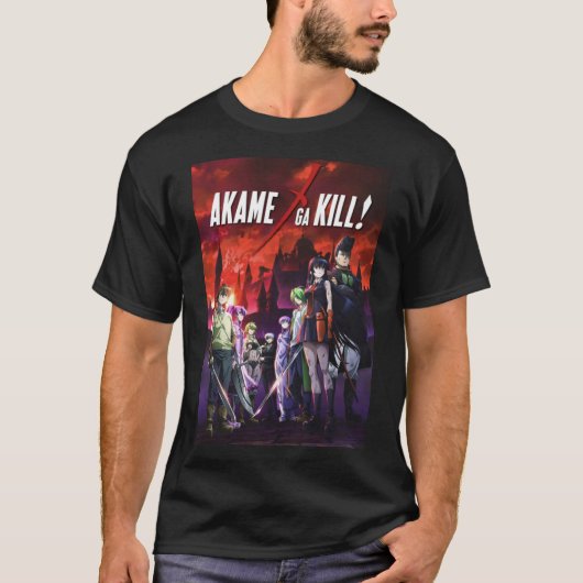 Poster Akame Ga Kill   T-Shirt (Vorderseite)