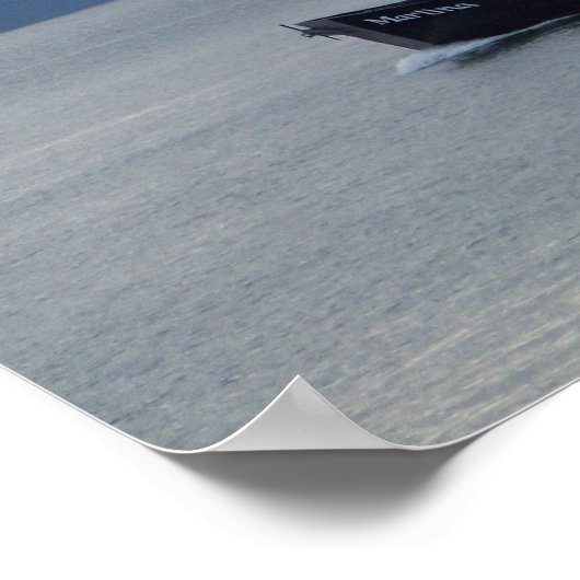 Poster "Alaskan Sunset" (Ecke)