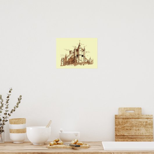 Poster - Alcazar (Küche)