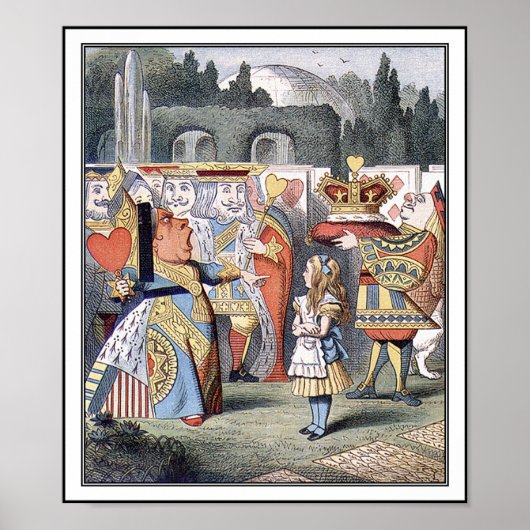 Poster: Alice trifft die Königin des Herzens Poster (Vorne)