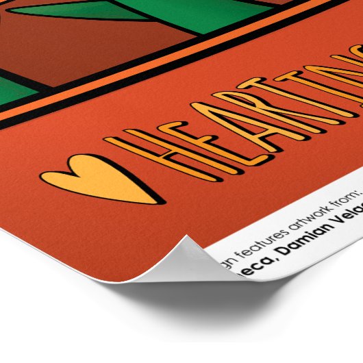 Poster - Alien Konzert (Ecke)