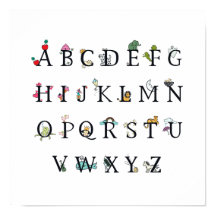 POSTER: ALPHABET CHARTA
