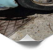 Poster Alter Fiat 500 - Fotografie (Ecke)