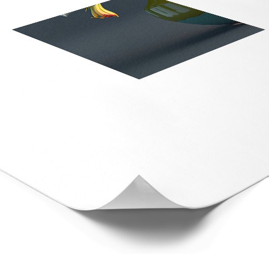 Poster Amaryllis Blume (Ecke)